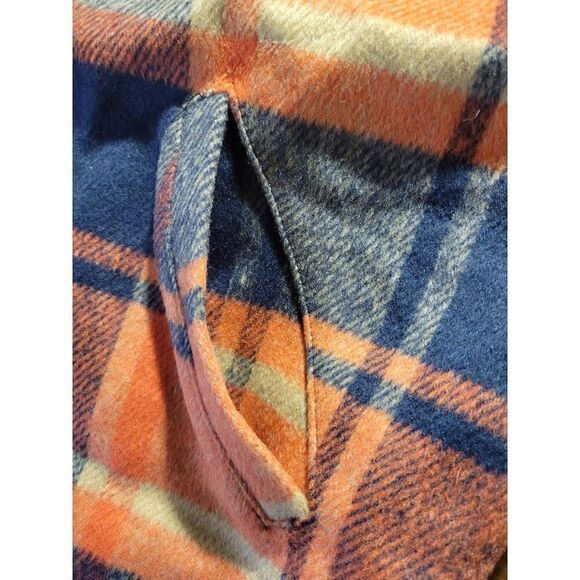 Anthropologie Andersen & Lauth Erica Attached Short Sleeve Zip Up Poncho - Picture 3 of 6